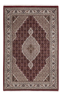 Orientalsk tæppe - Tabriz - 187 x 123 cm - mørk beige