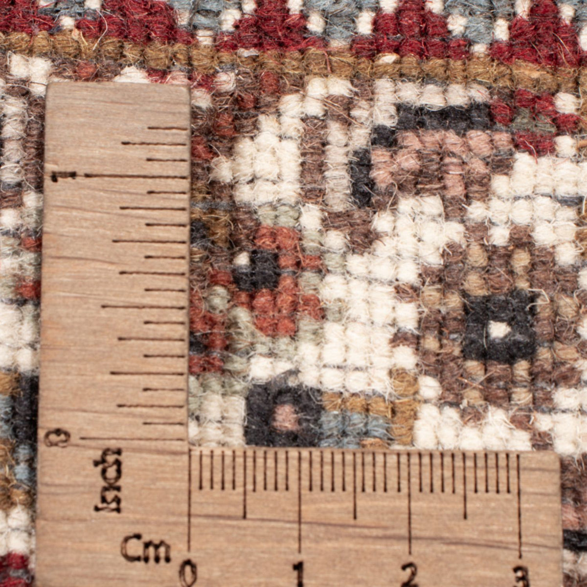 Orientalsk tæppe - Tabriz - 184 x 120 cm - mørk beige