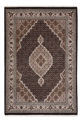 Orientalsk tæppe - Tabriz - 184 x 124 cm - mørk beige
