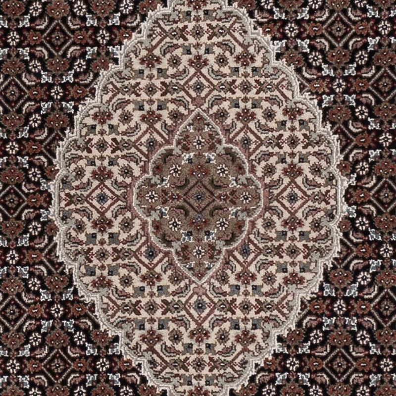 Orientalsk tæppe - Tabriz - 188 x 123 cm - mørk beige