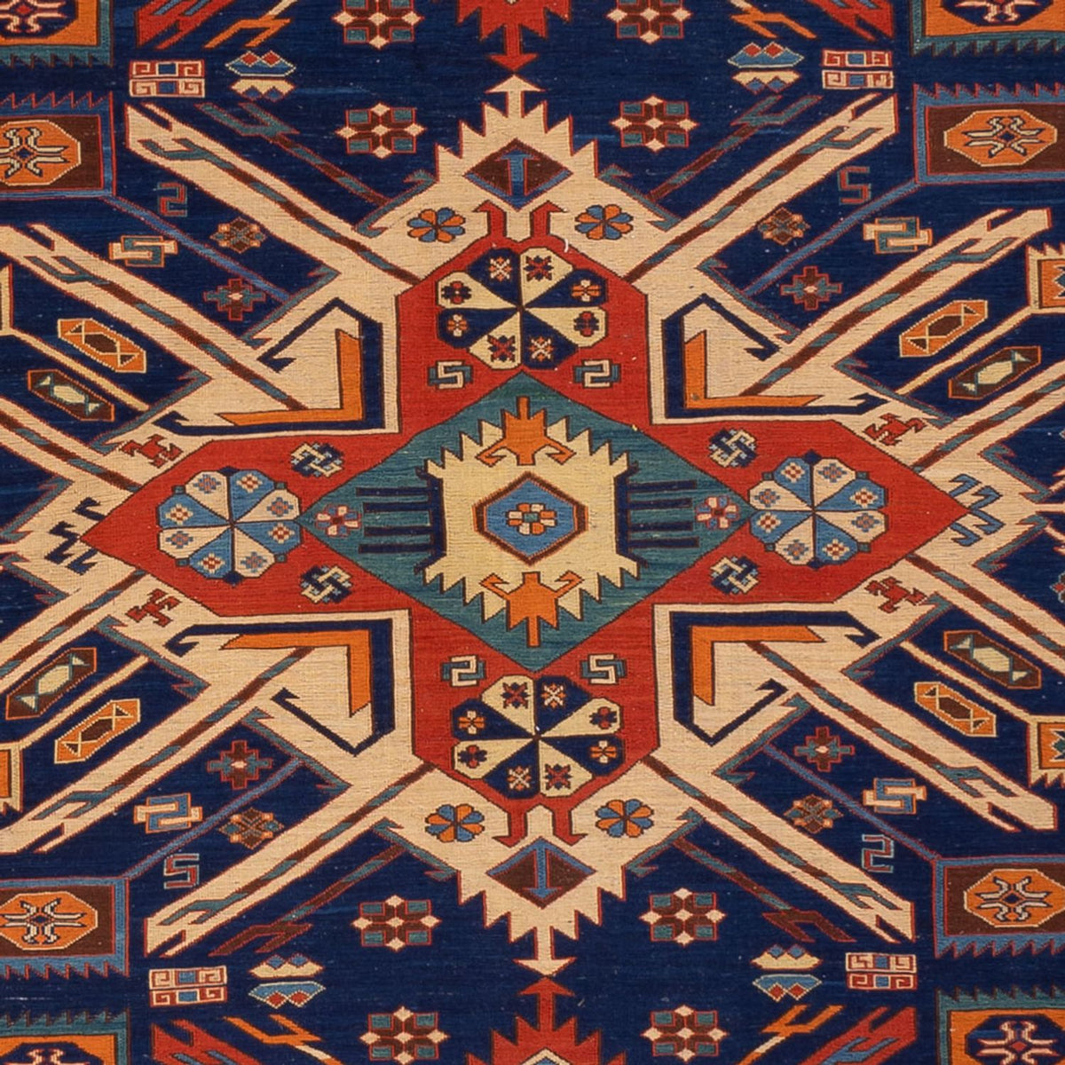 Kelim-tæppe - orientalsk - Soumak - 299 x 214 cm - flerfarvet