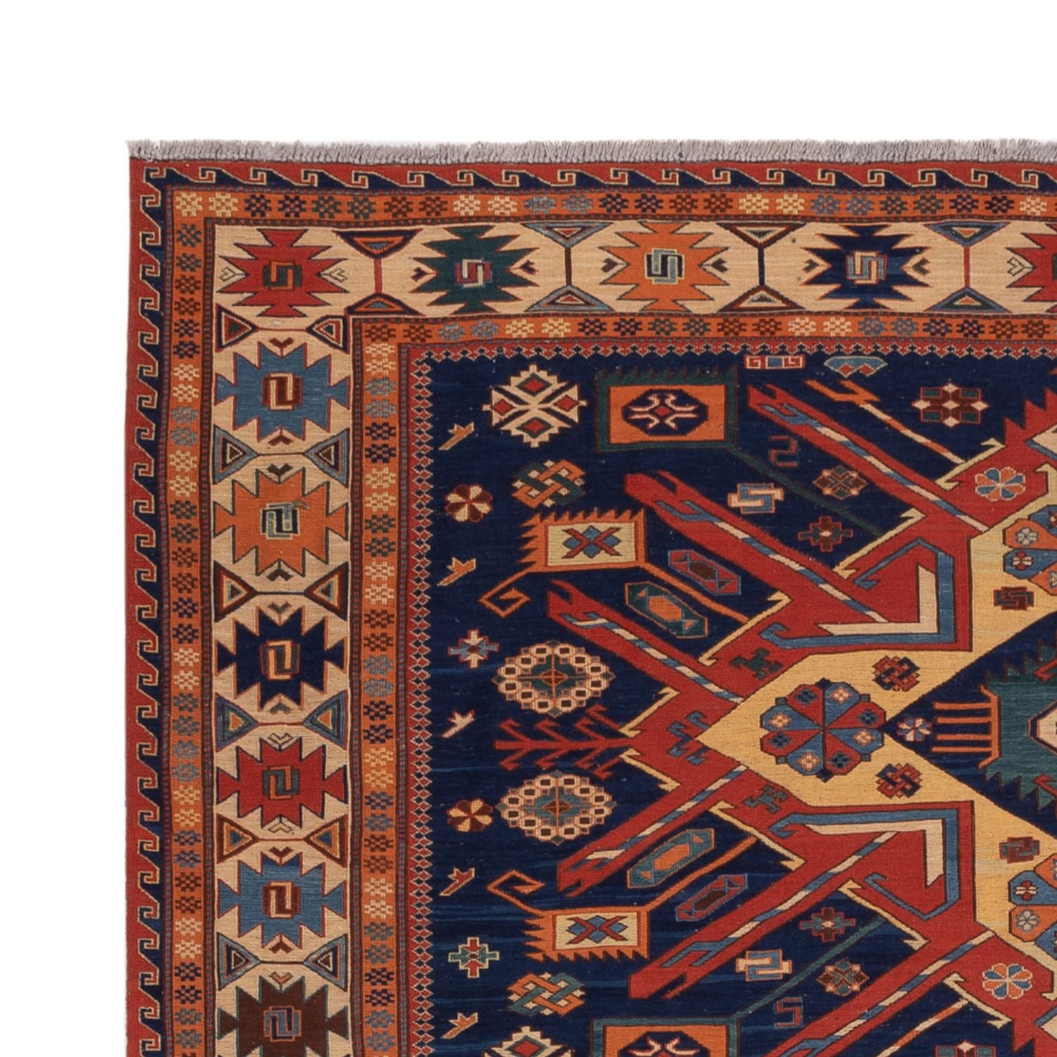 Kelim-tæppe - orientalsk - Soumak - 299 x 214 cm - flerfarvet