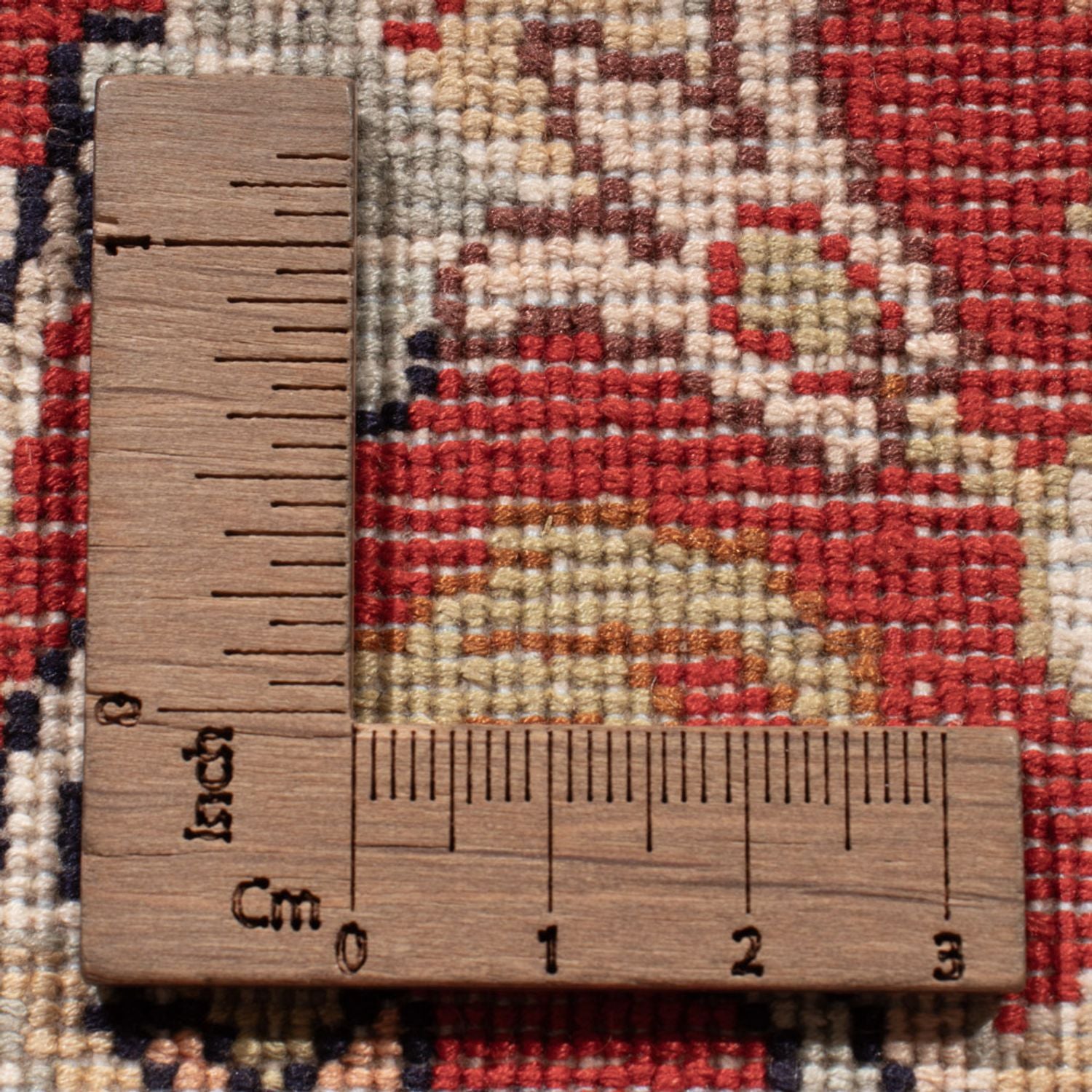 Løber Silketæppe - Kashmir Silk - 241 x 76 cm - rød