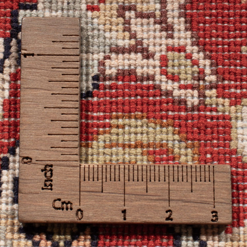 Løber Silketæppe - Kashmir Silk - 241 x 76 cm - rød