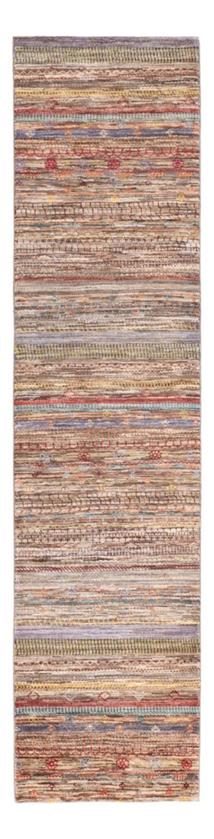 Løber Gabbeh-tæppe - Persisk - 340 x 78 cm - flerfarvet