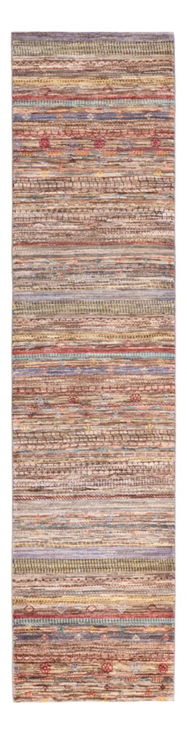 Løber Gabbeh-tæppe - Persisk - 340 x 78 cm - flerfarvet