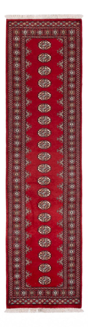 Løber Pakistan Tæppe - 304 x 77 cm - rød