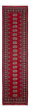 Løber Pakistan Tæppe - 307 x 77 cm - rød