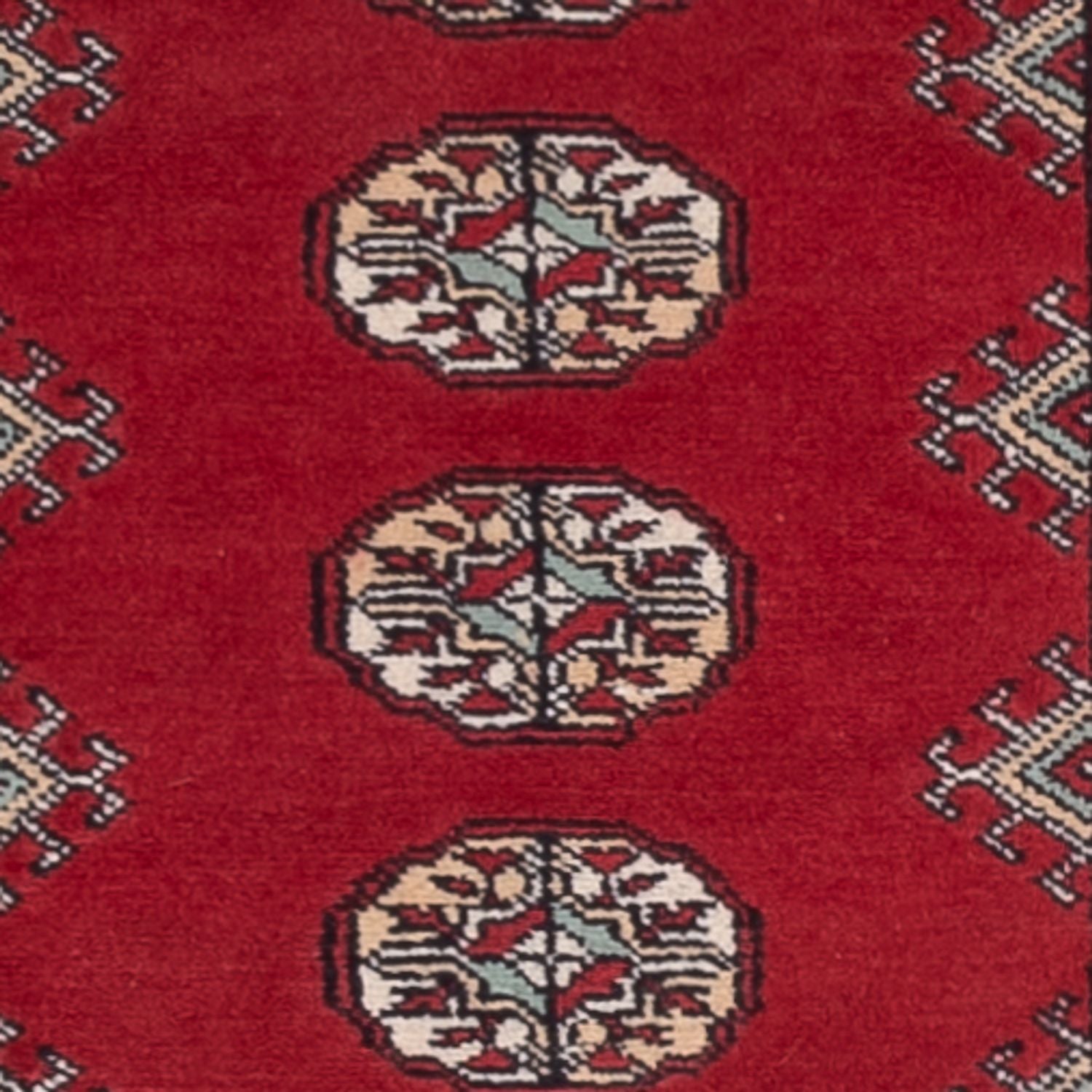 Løber Pakistan Tæppe - 307 x 77 cm - rød