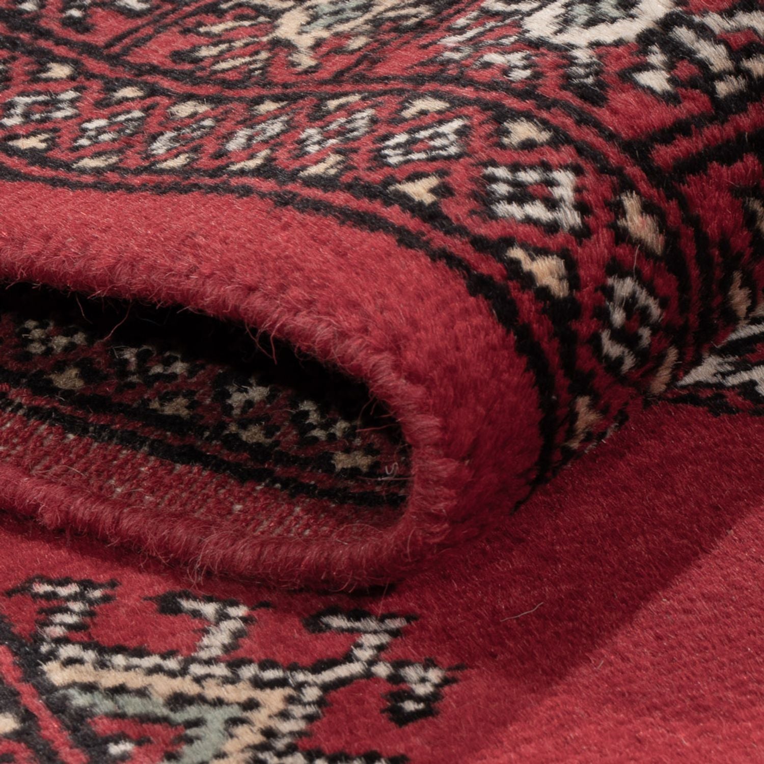 Løber Pakistan Tæppe - 307 x 77 cm - rød