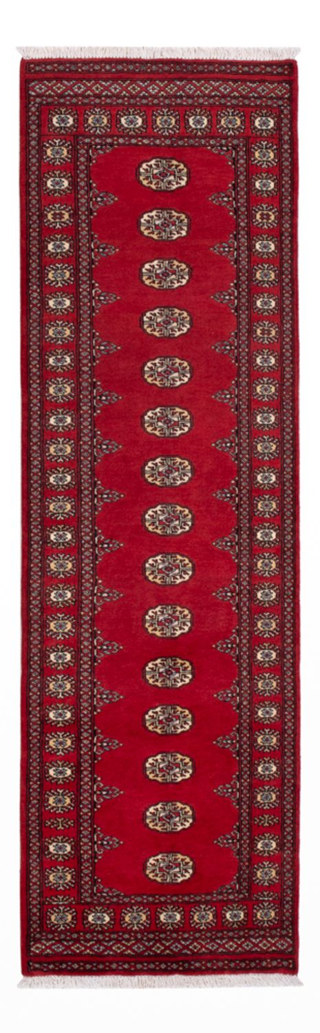 Løber Pakistan Tæppe - 272 x 80 cm - rød