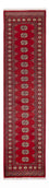 Løber Pakistan Tæppe - 317 x 78 cm - rød