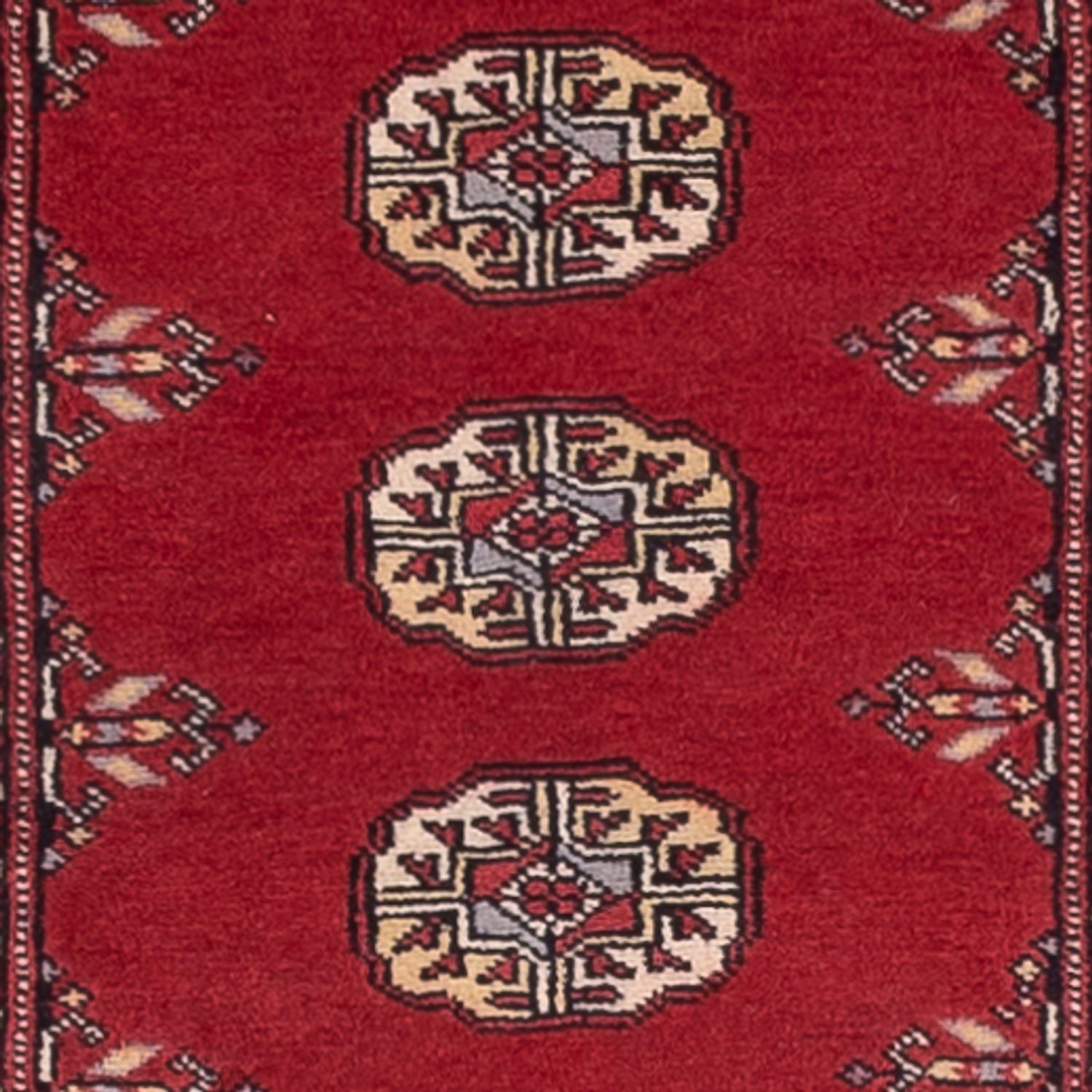 Løber Pakistan Tæppe - 317 x 78 cm - rød