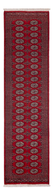 Løber Pakistan Tæppe - 306 x 77 cm - rød
