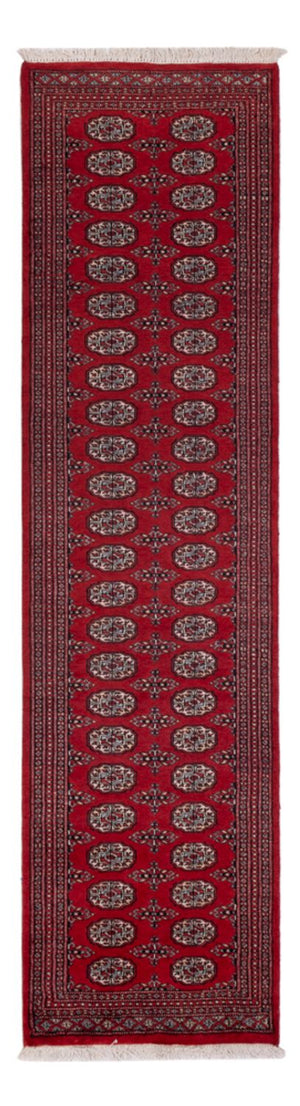 Løber Pakistan Tæppe - 306 x 77 cm - rød