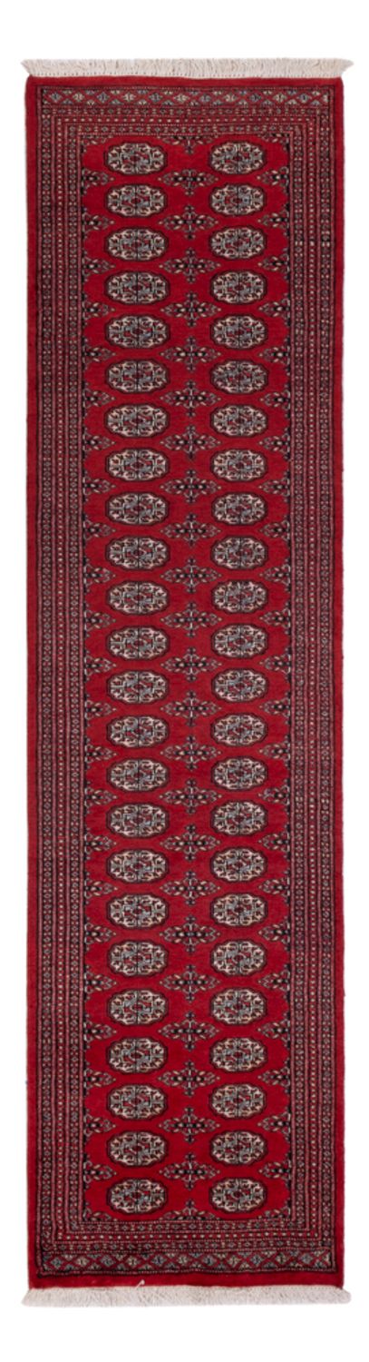 Løber Pakistan Tæppe - 306 x 77 cm - rød