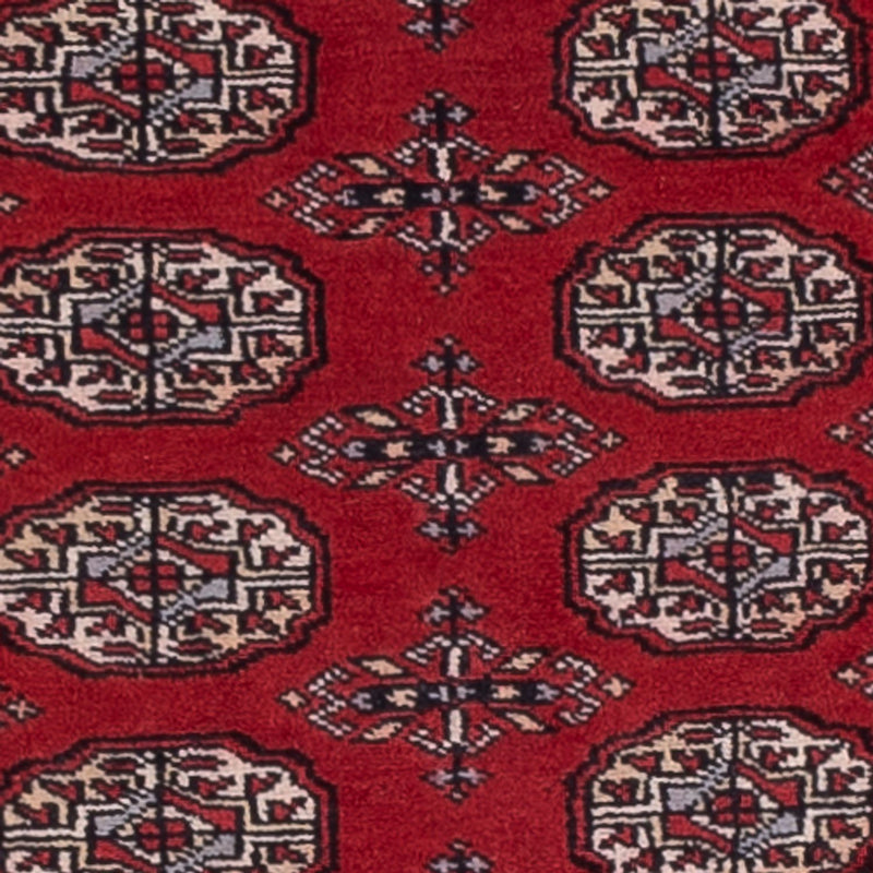 Løber Pakistan Tæppe - 306 x 77 cm - rød
