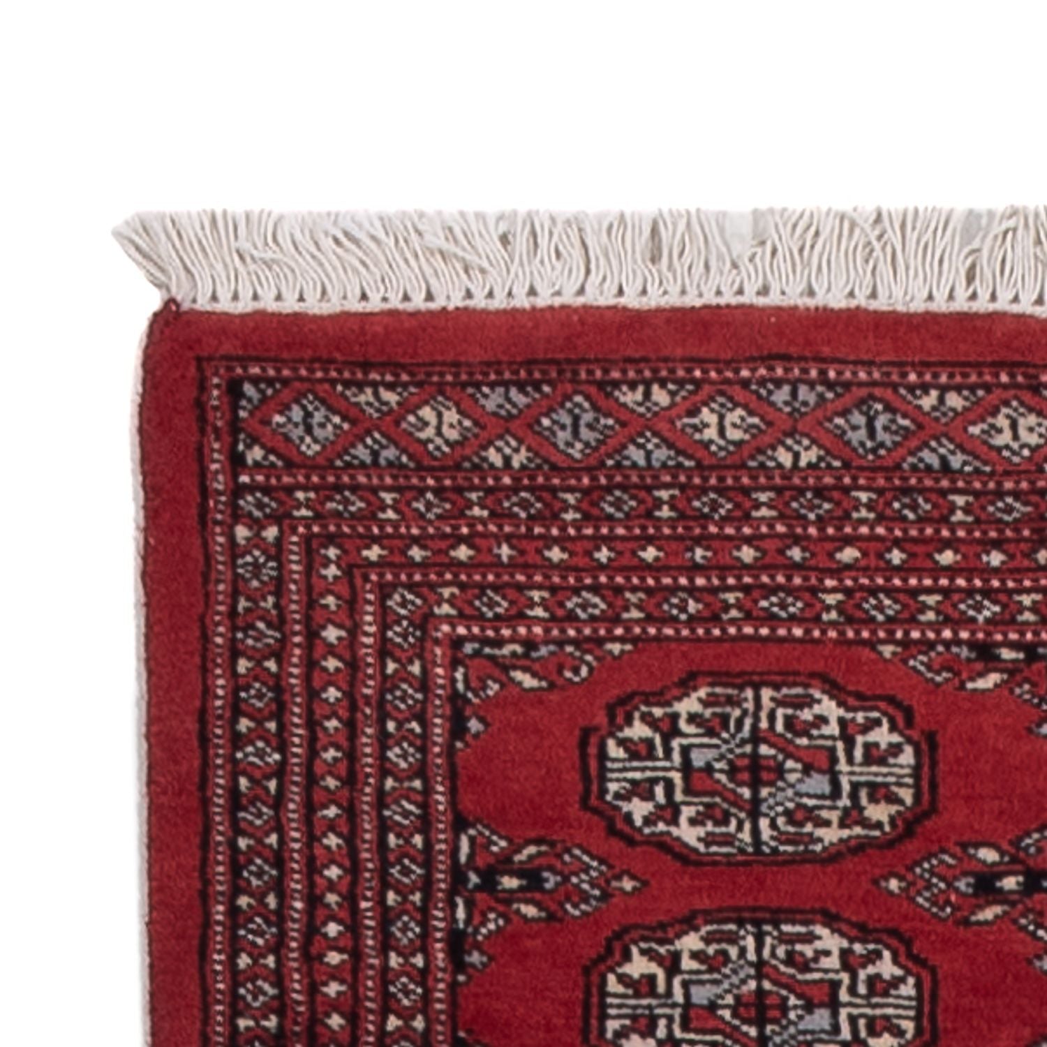 Løber Pakistan Tæppe - 306 x 77 cm - rød