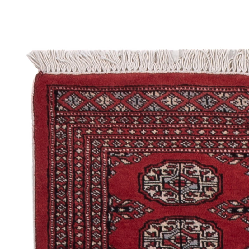 Løber Pakistan Tæppe - 306 x 77 cm - rød