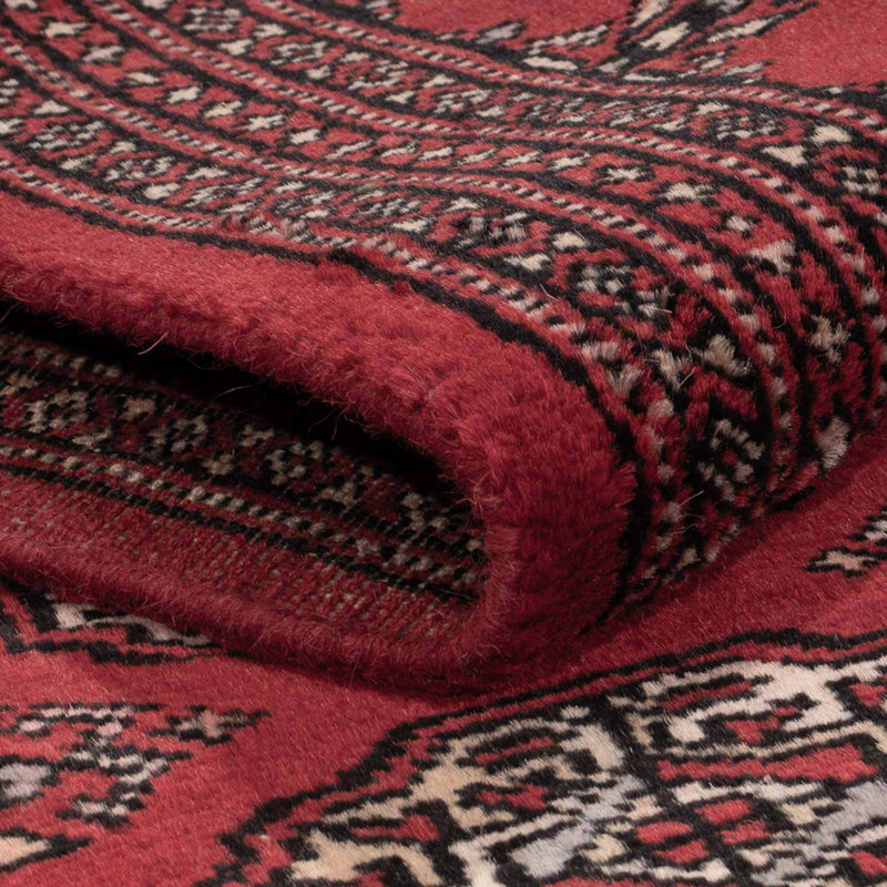 Løber Pakistan Tæppe - 306 x 77 cm - rød