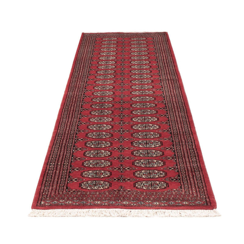Løber Pakistan Tæppe - 306 x 77 cm - rød