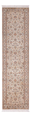 Løber Silketæppe - Kashmir Silk - 307 x 77 cm - beige