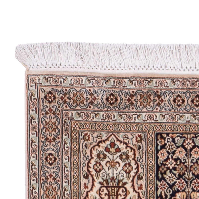 Løber Silketæppe - Kashmir Silk - 304 x 79 cm - mørk beige