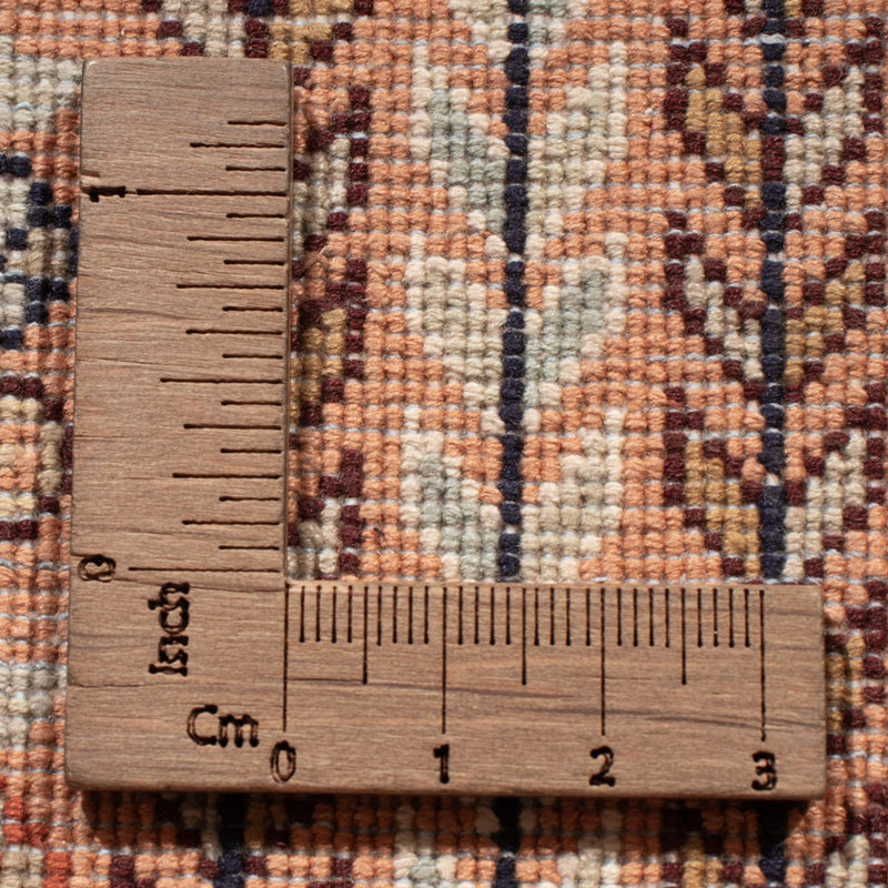 Løber Silketæppe - Kashmir Silk - 304 x 79 cm - mørk beige