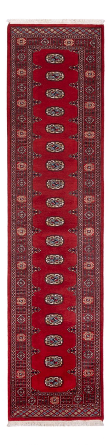 Løber Pakistan Tæppe - 331 x 77 cm - rød