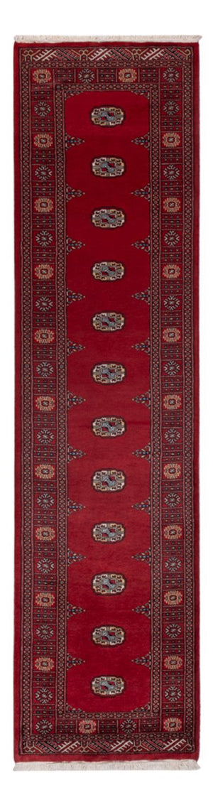 Løber Pakistan Tæppe - 322 x 82 cm - rød