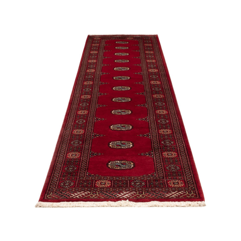 Løber Pakistan Tæppe - 322 x 82 cm - rød
