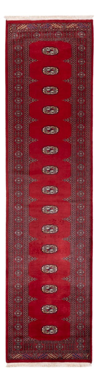 Løber Pakistan Tæppe - 331 x 81 cm - rød