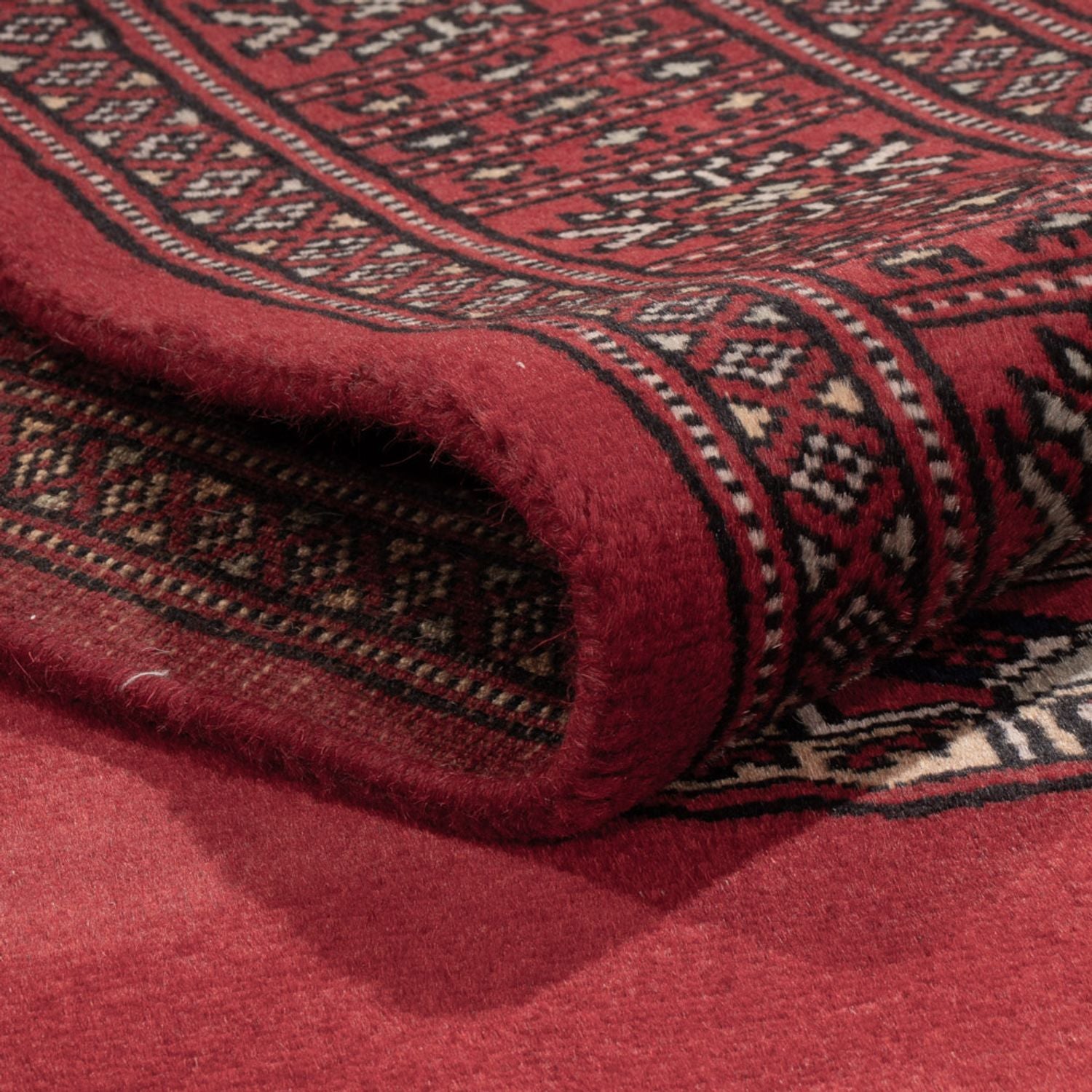 Løber Pakistan Tæppe - 331 x 81 cm - rød