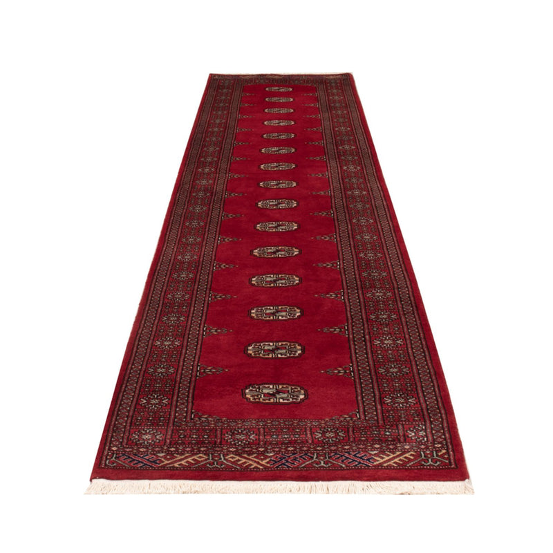 Løber Pakistan Tæppe - 331 x 81 cm - rød