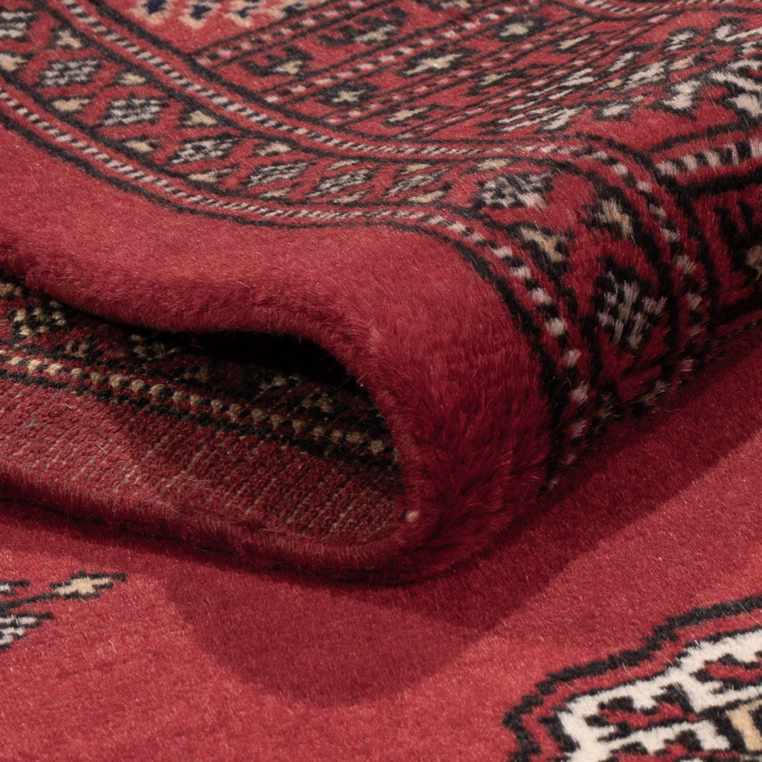 Løber Pakistan Tæppe - 319 x 81 cm - rød