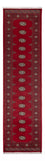Løber Pakistan Tæppe - 323 x 80 cm - rød