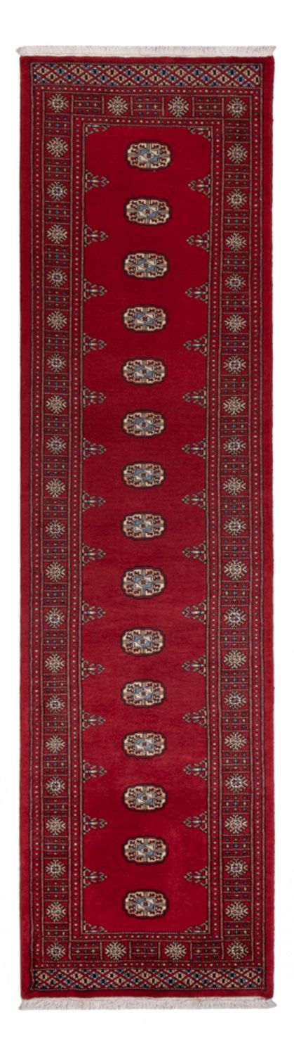 Løber Pakistan Tæppe - 323 x 80 cm - rød