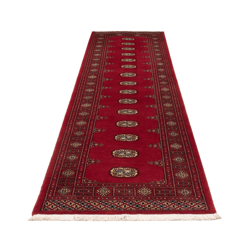 Løber Pakistan Tæppe - 323 x 80 cm - rød