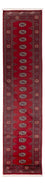 Løber Pakistan Tæppe - 343 x 77 cm - rød