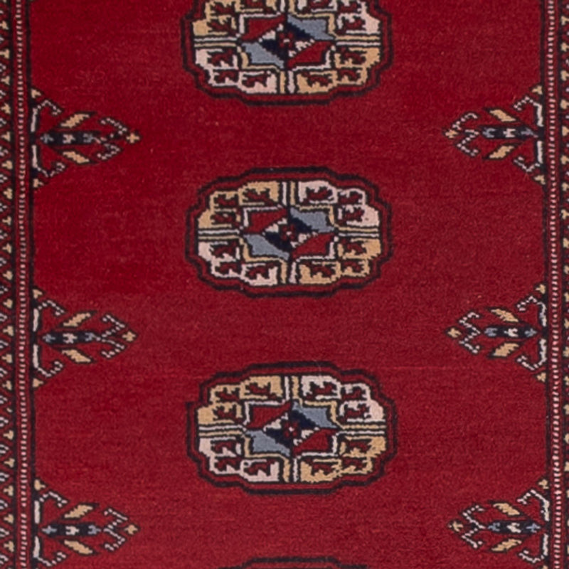 Løber Pakistan Tæppe - 343 x 77 cm - rød