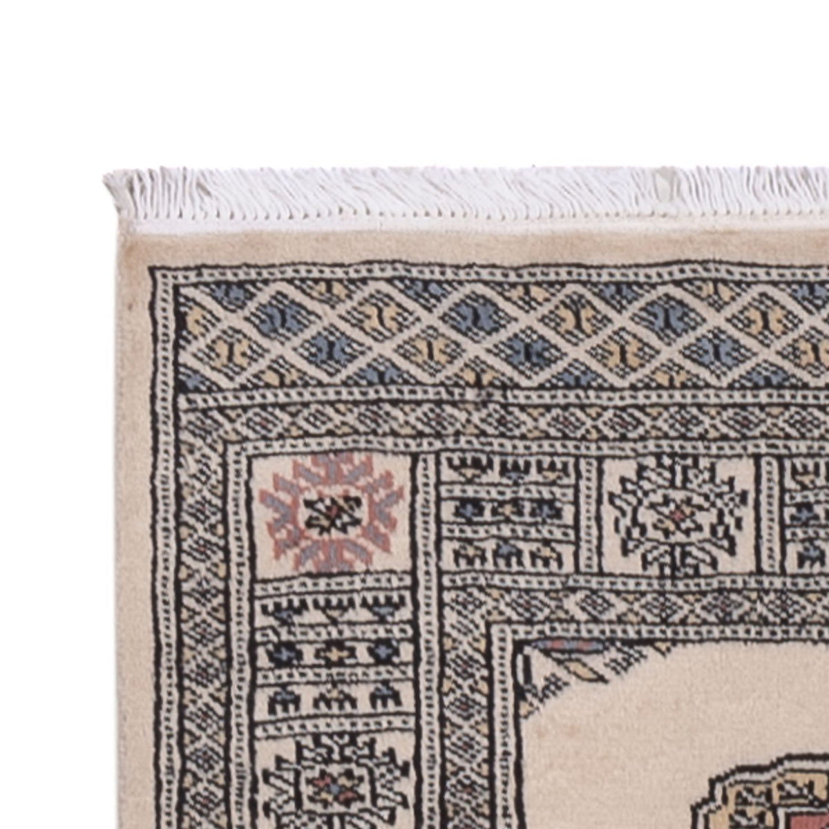 Løber Pakistan Tæppe - 358 x 80 cm - beige