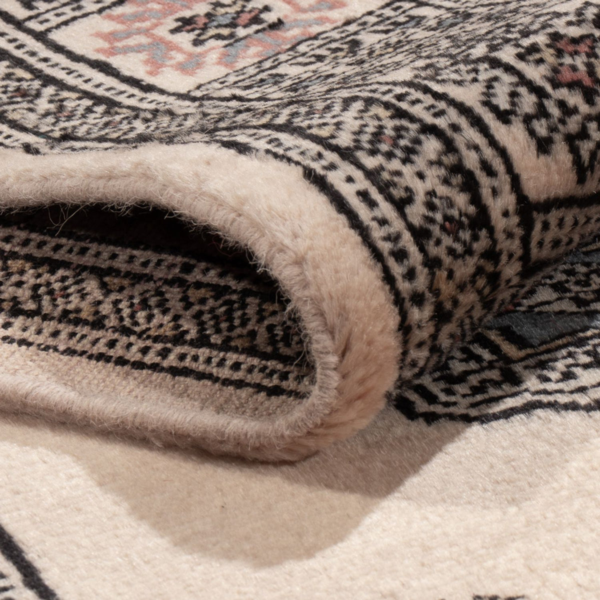 Løber Pakistan Tæppe - 358 x 80 cm - beige