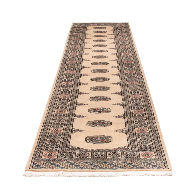 Løber Pakistan Tæppe - 358 x 80 cm - beige