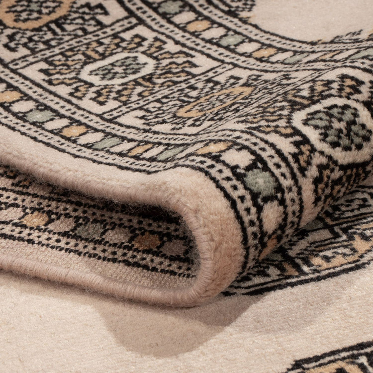 Løber Pakistan Tæppe - 361 x 79 cm - beige