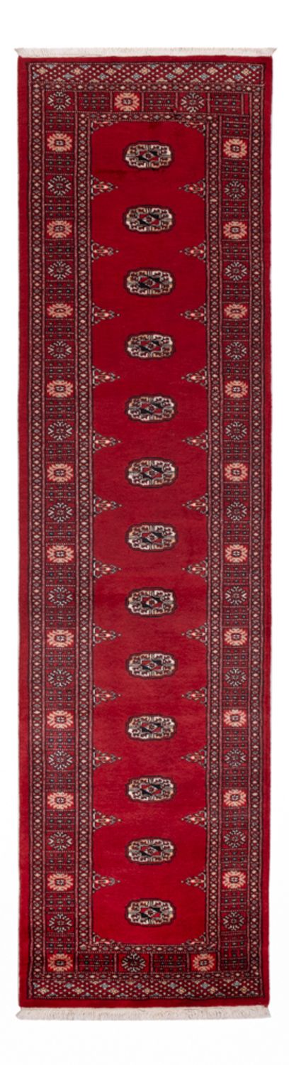 Løber Pakistan Tæppe - 322 x 79 cm - rød