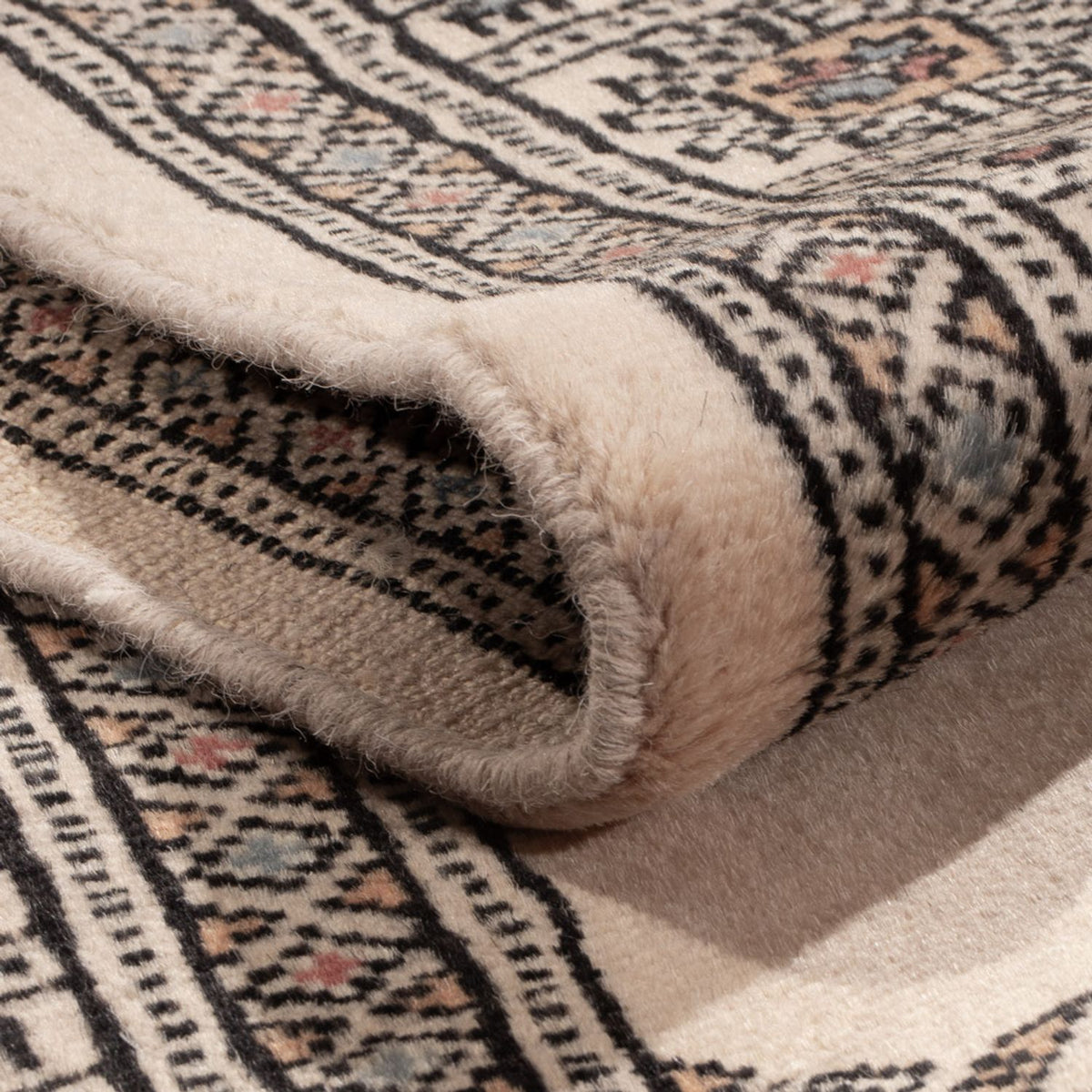 Løber Pakistan Tæppe - 351 x 78 cm - beige