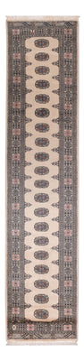 Løber Pakistan Tæppe - 341 x 77 cm - beige