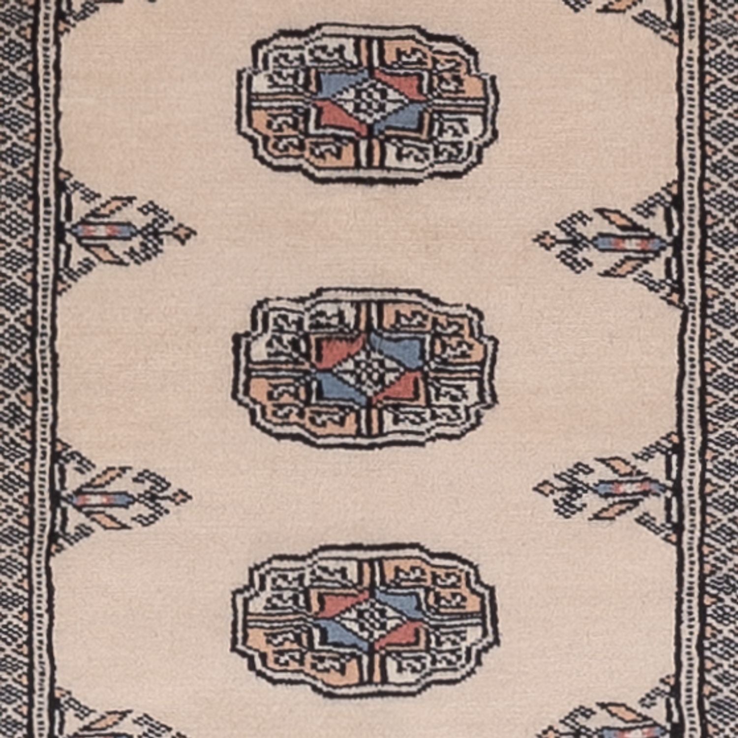 Løber Pakistan Tæppe - 341 x 77 cm - beige