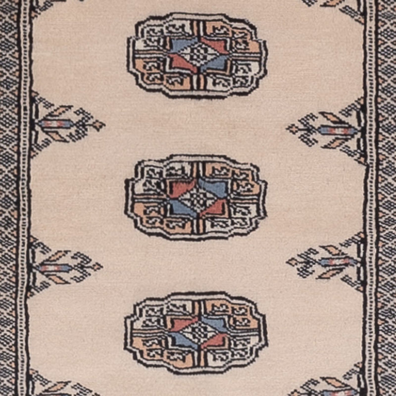 Løber Pakistan Tæppe - 341 x 77 cm - beige