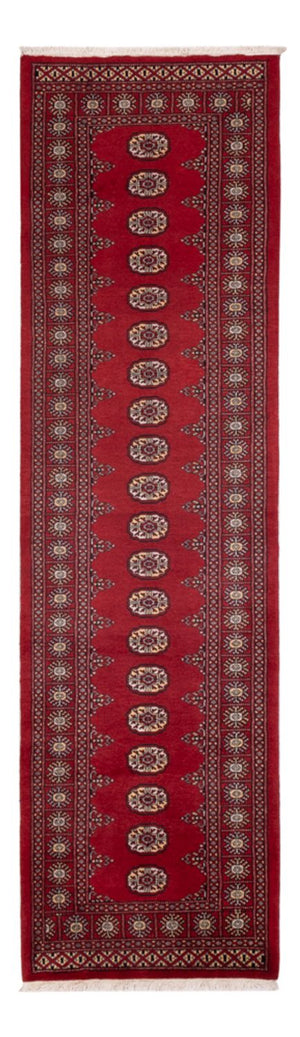 Løber Pakistan Tæppe - 286 x 79 cm - rød